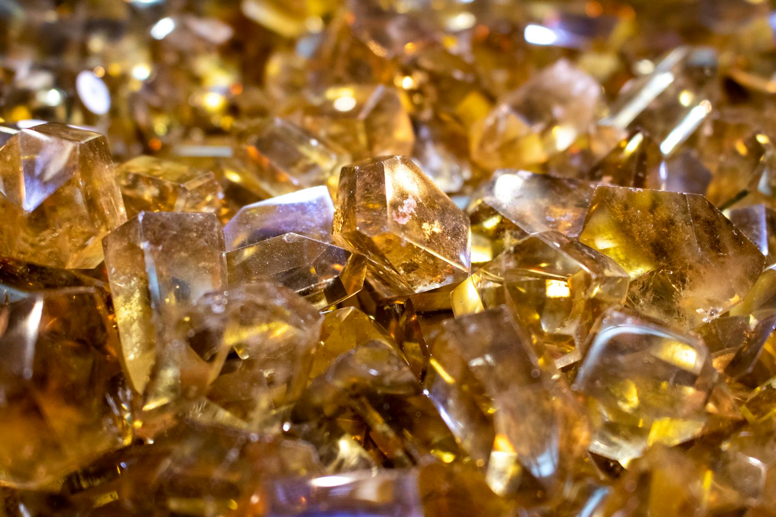 Citrine, stone exported from India by Roman Maritime